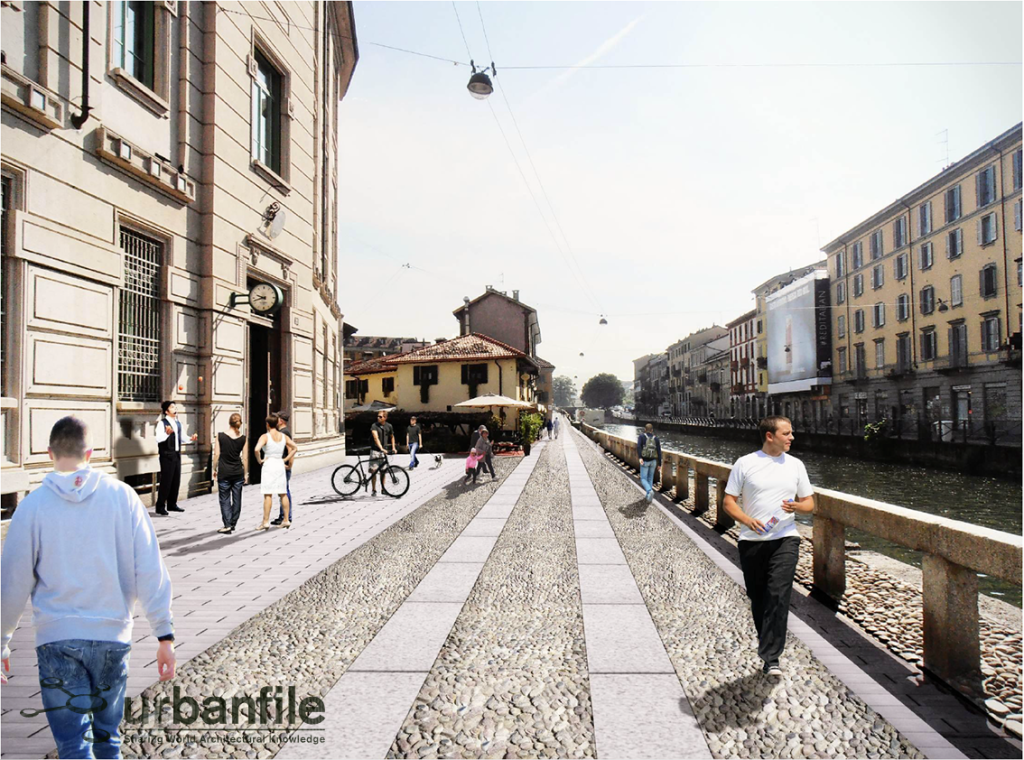 Area Pedonale Naviglio Grande 3B