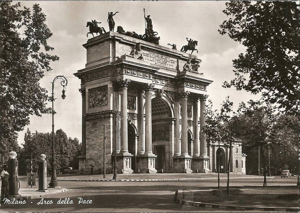 Old_Arco della Pace 1950