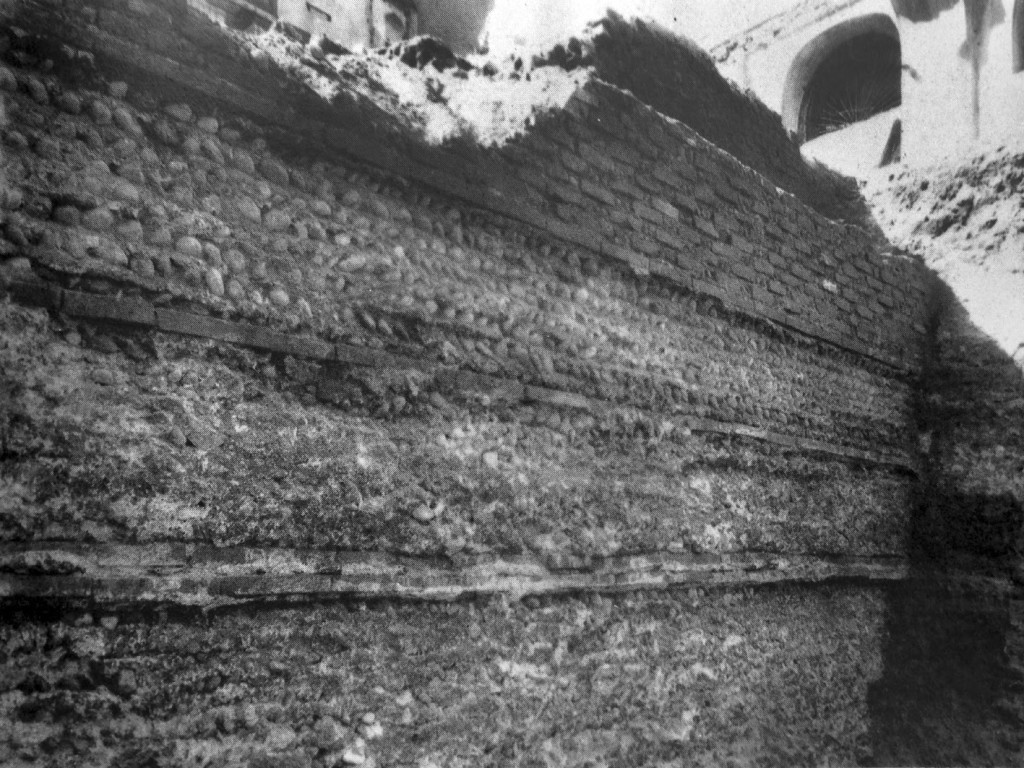 Mediolanum Muro santa Maria Beltrade 1938