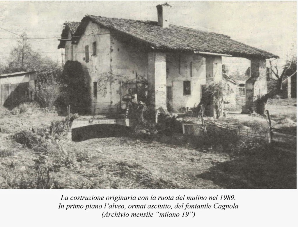 La cascina Molino Dorino nel 1989