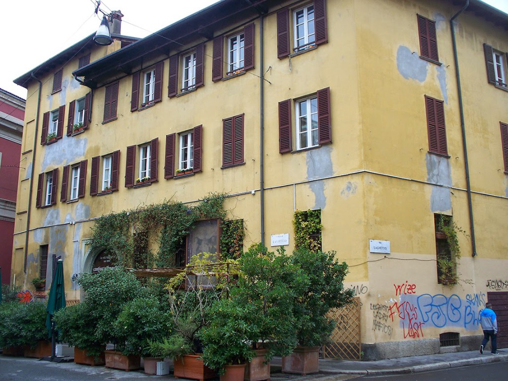 Il palazzo dei Tincitt al Laghetto oggi