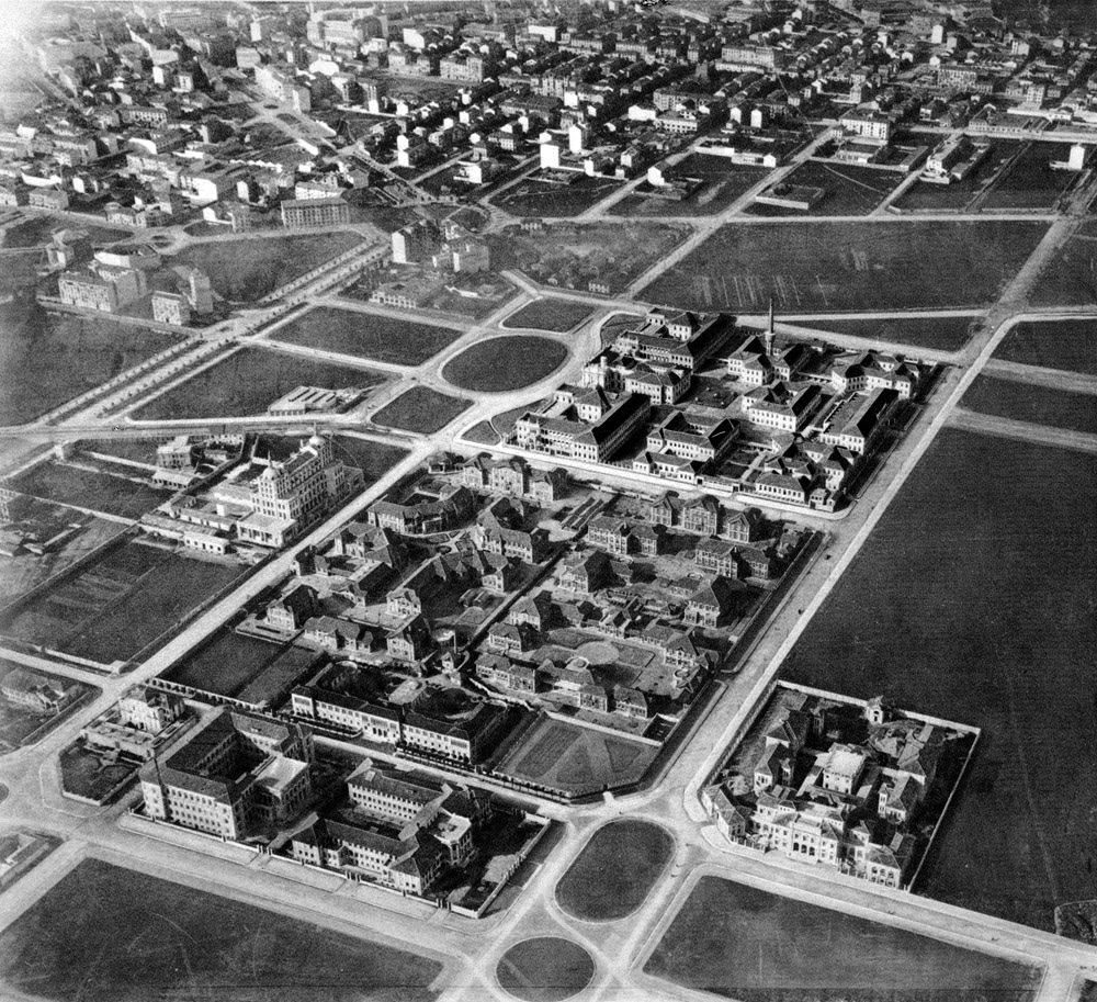 Città Studi foto aerea del 1929-30