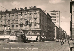 10 Porta Genova - Piazza Cantore - 1950