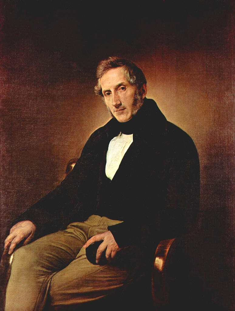 Francesco Hayez_Ritratto di Manzoni