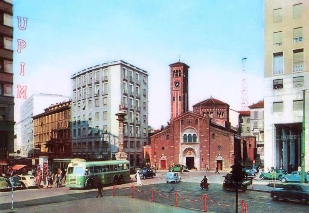 Piazza San Babila 1950-55