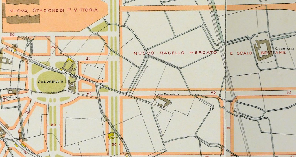 Mappa_Pian Regolatore 1910