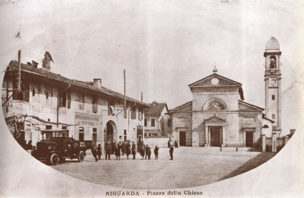 Niguarda La piazza Belloveso intorno al 1930 circa