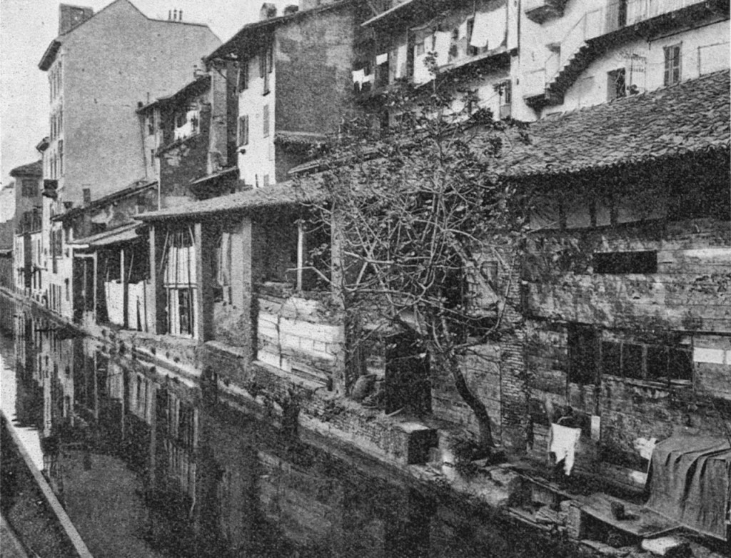 milano sciostra sul naviglio 1913