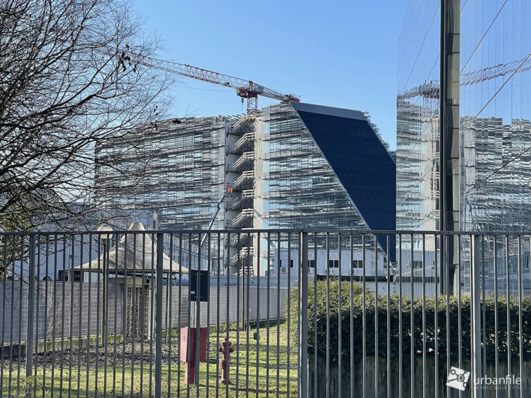 Milano Metanopoli Cantiere Nuova Sede Eni Gennaio Urbanfile