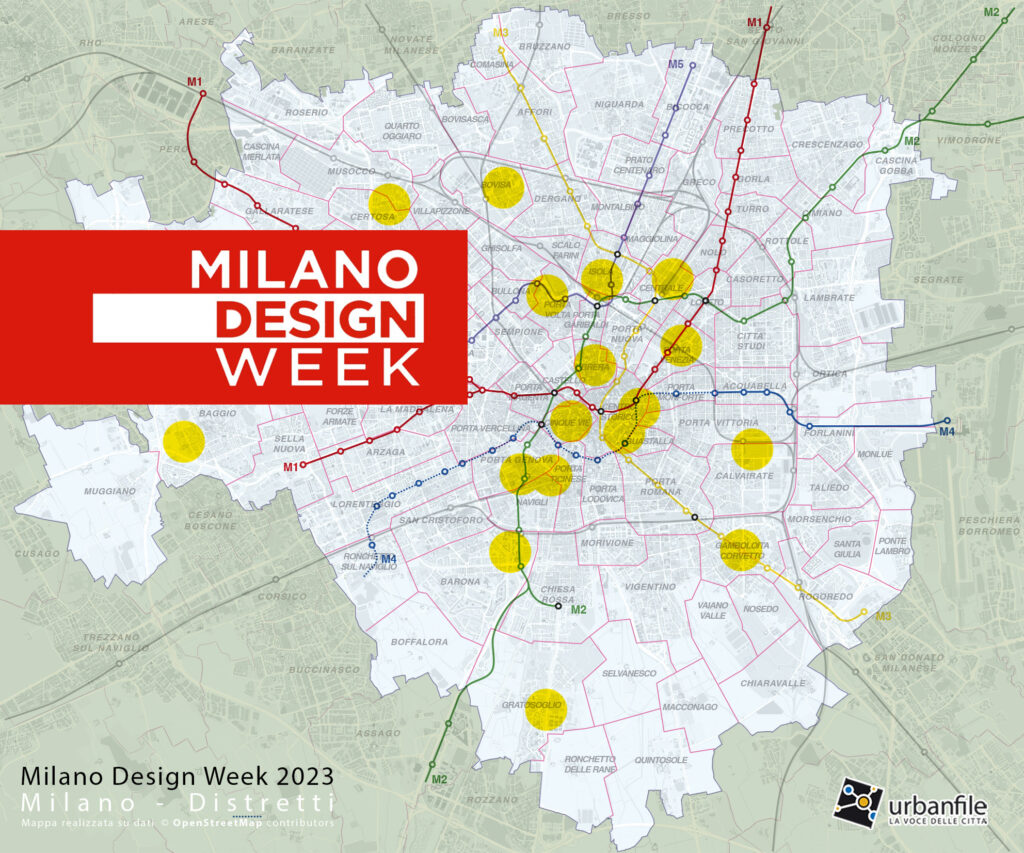 Mappa Milano Totale Fuorisalone Cover Urbanfile