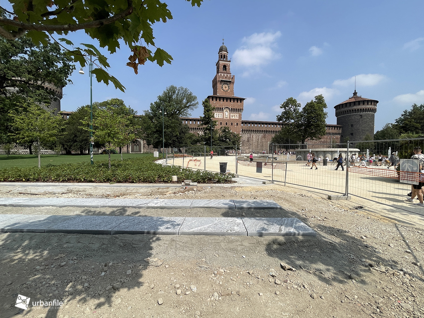 2023 07 21 Urbanfile Milano Castello Cantiere Piazza 6 2 Urbanfile