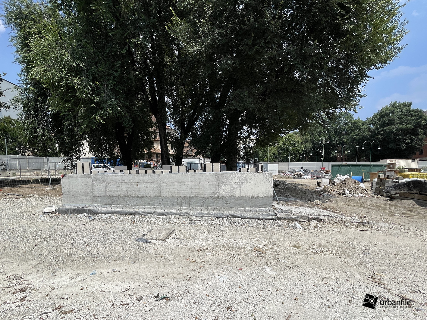 Milano Centro Storico Cantiere M Vetra Luglio Urbanfile