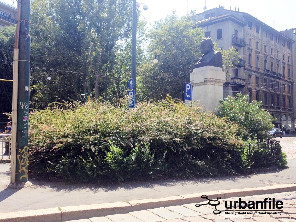 Milano | Porta Genova – Povero Cesare Correnti, fagocitato dal verde