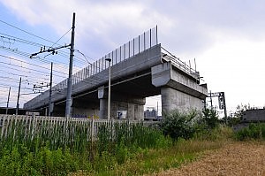 Nuovo cavalcaferrovia alla Falchera