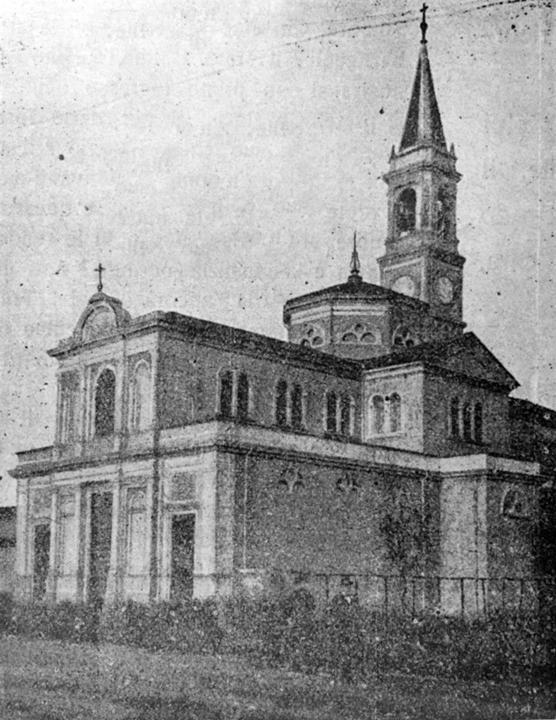 cagnola-vecchia-facciata-e-chiesa-piu-piccola-del-sacro-cuore-di-gesu-1905-1910
