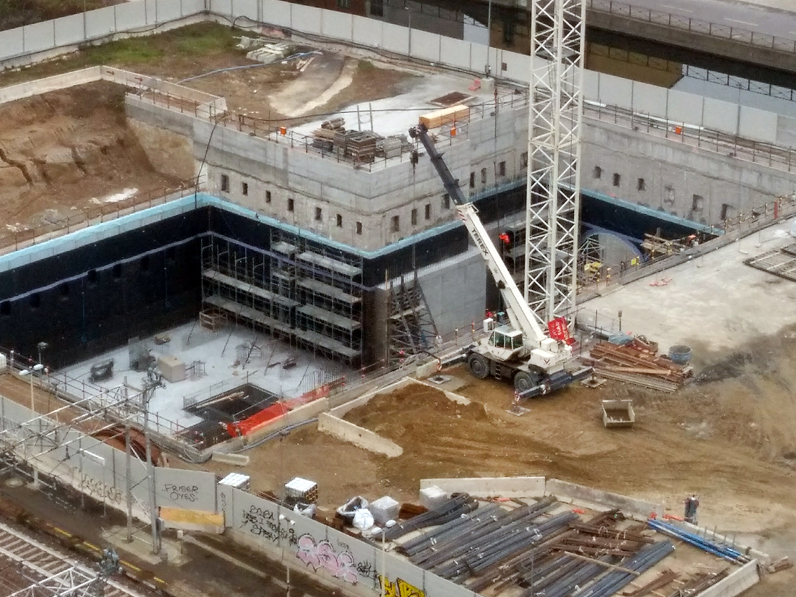 Milano | Ronchetto sul Naviglio – Il Cantiere M4 San Cristoforo Novembre 2017