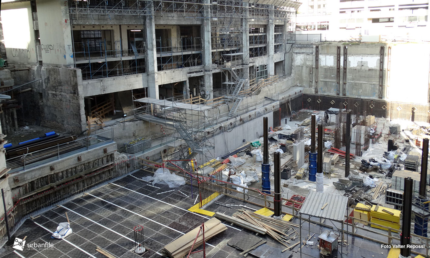 Milano | Porta Garibaldi – Cantiere Torre Bonnet: aggiornamento gennaio 2019