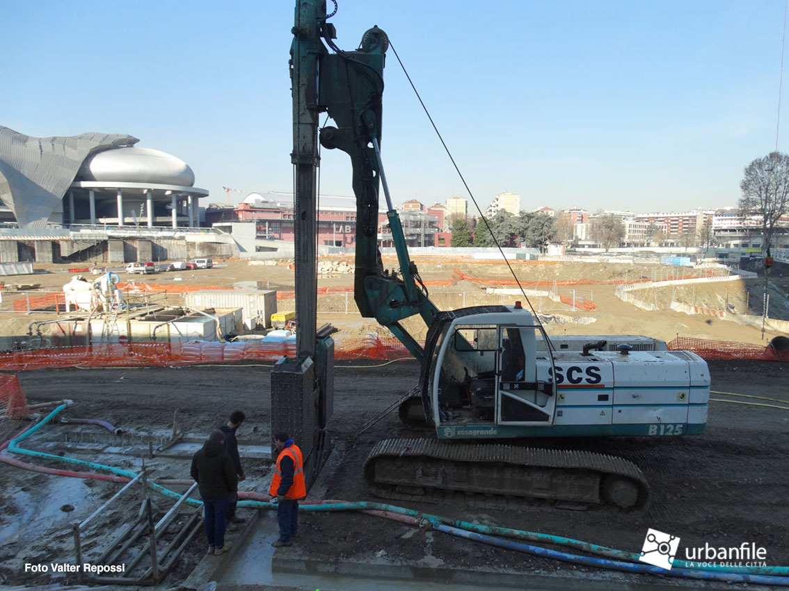 Milano | Tre Torri – Cantiere Parco CityLife: aggiornamento febbraio 2019
