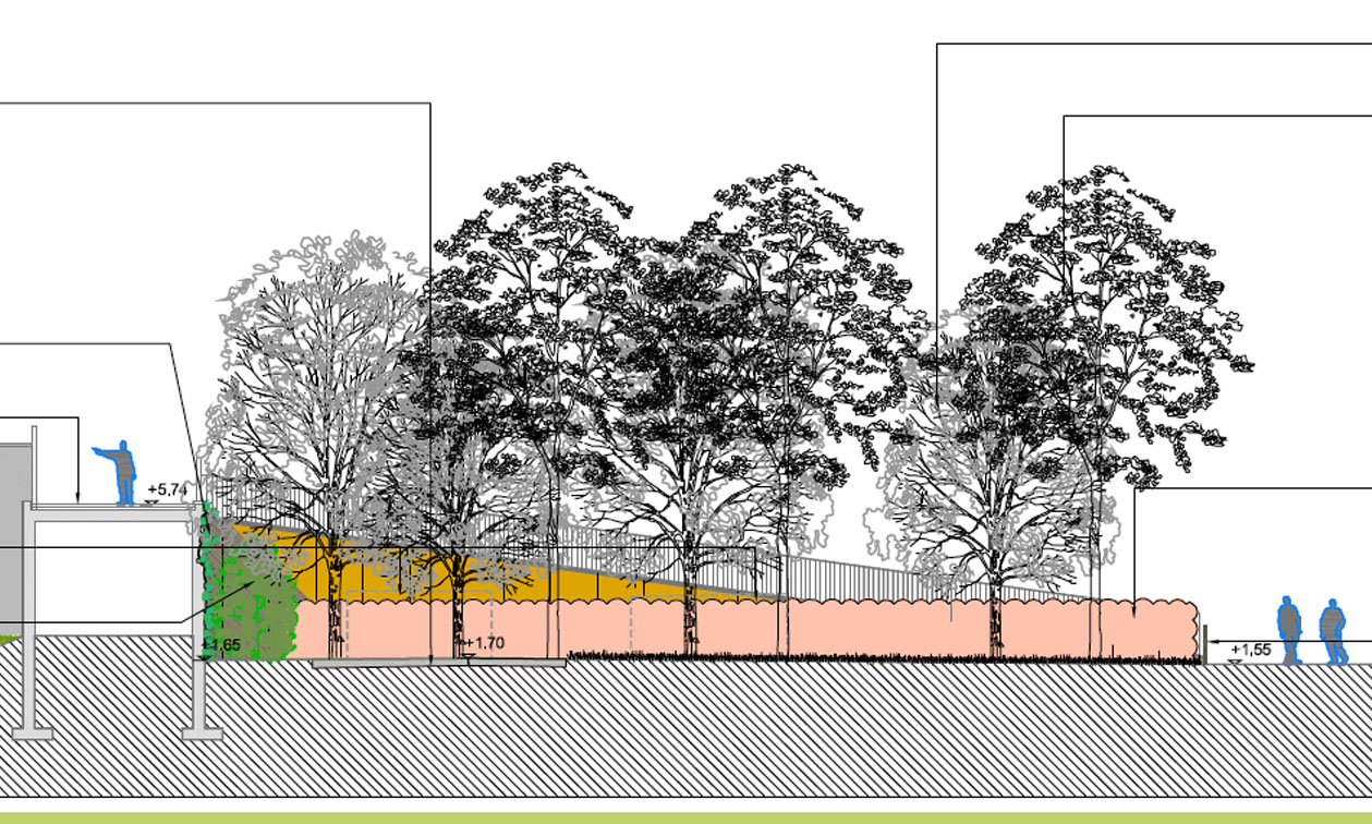 Milano | Bicocca – Si completa il giardino dell’Esplanade