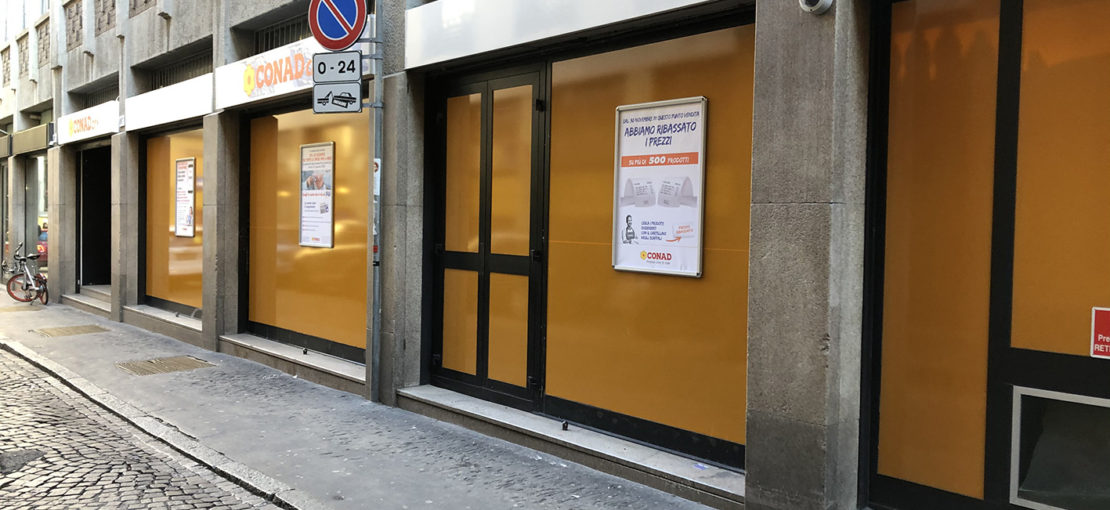 milano conad supermercato chiuso