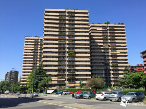 milano torri bacchiglione gomboloita vista frontale