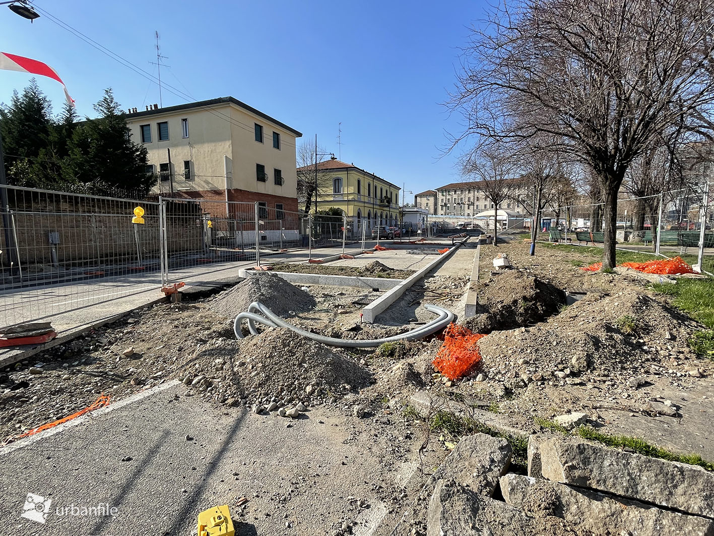 Milano  Ortica – Riqualificazione della piazzetta di San Faustino:  febbraio 2022 - Urbanfile