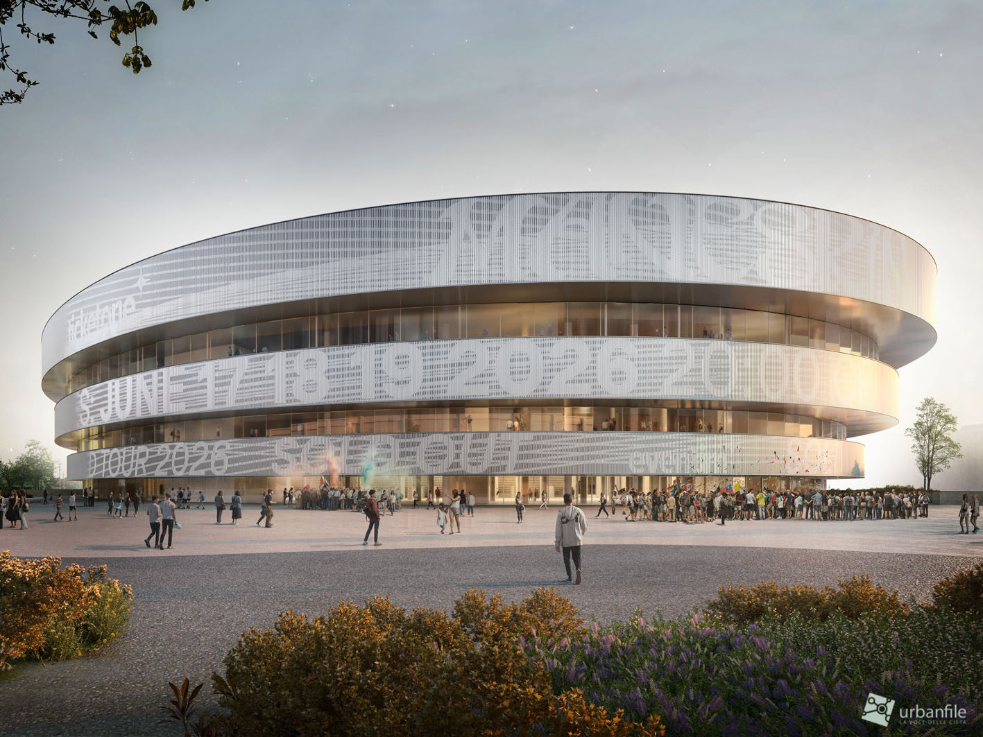 Milano  Santa Giulia - Presentato il progetto per l'Arena Olimpica -  Urbanfile