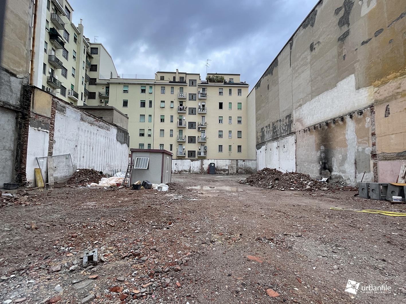 Milano | Porta Genova – Demolizioni in via Daniele Crespi 16: completata