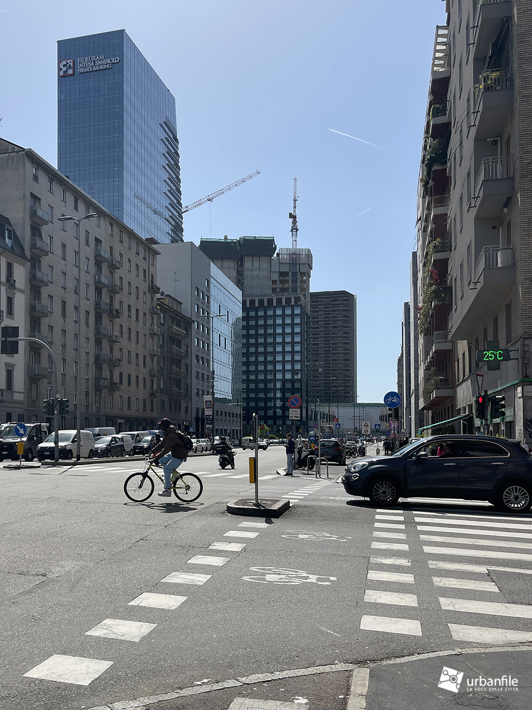 Milano | Porta Nuova – Cantieri in zona Gioia: aprile 2024 - Urbanfile
