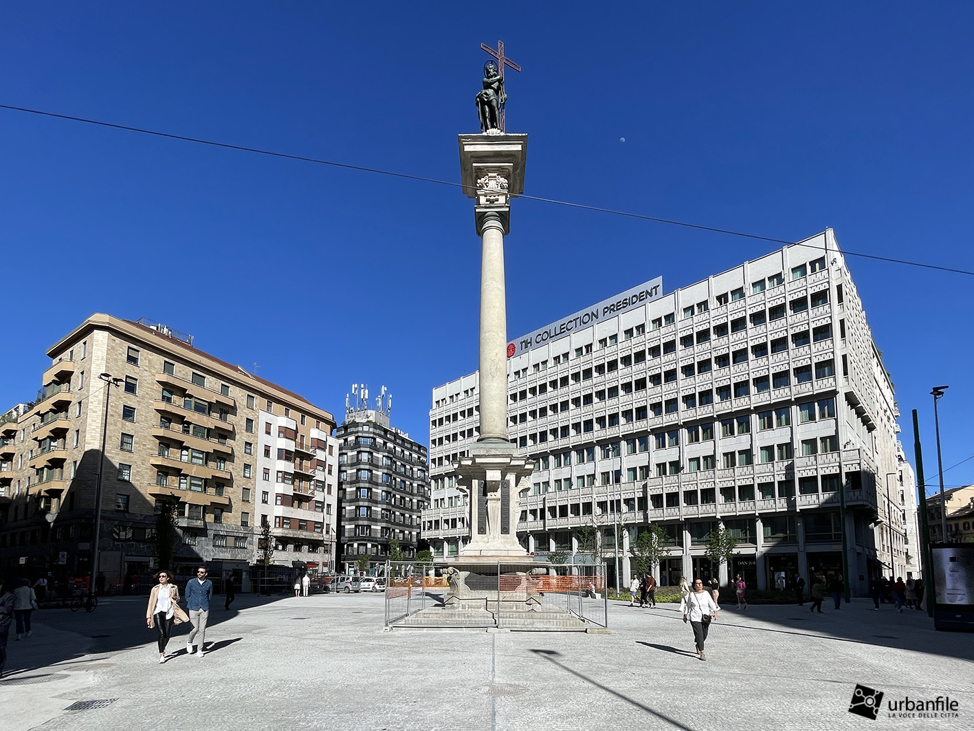 Milano | Centro Storico – Cantieri M4 ripristino arredo urbano largo Augusto: parziale apertura