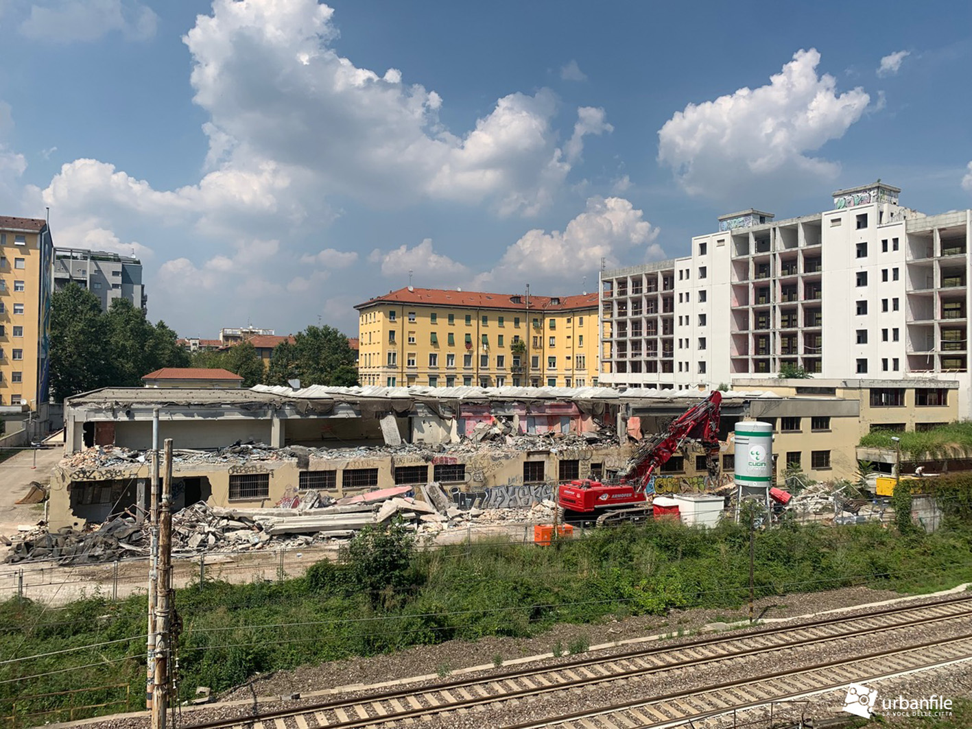 Milano | Porta Romana – Bonifiche e demolizioni dell’ex Provveditorato di via Ripamonti 42: luglio 2024