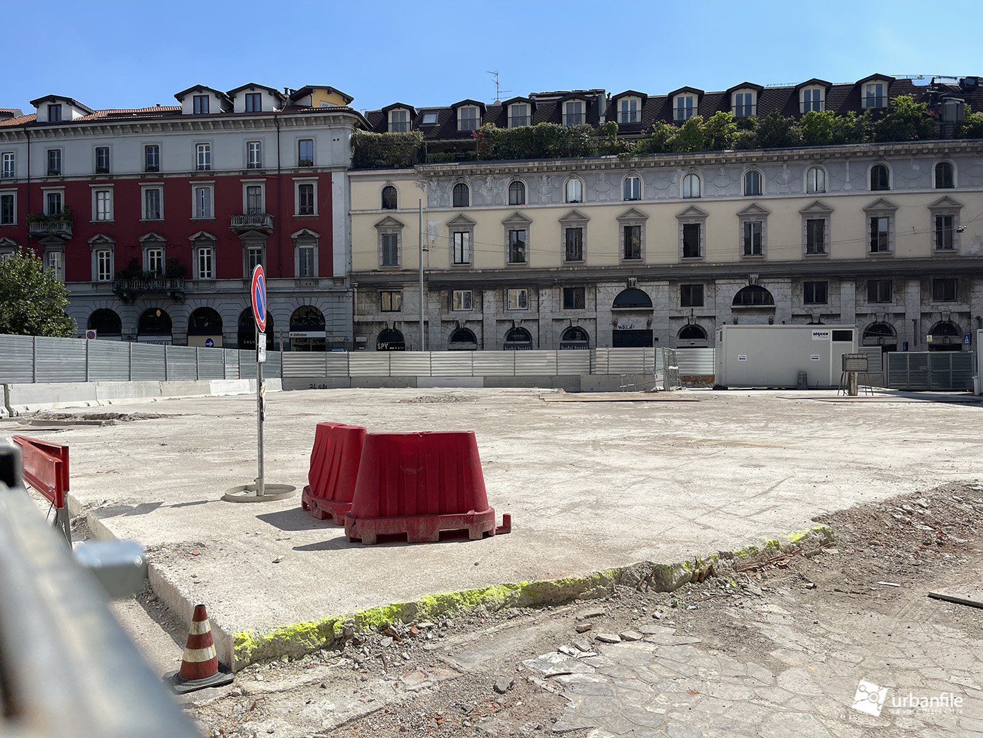 Milano | Brera – Cantiere largo Treves 1: non ci resta che attendere il nuovo progetto