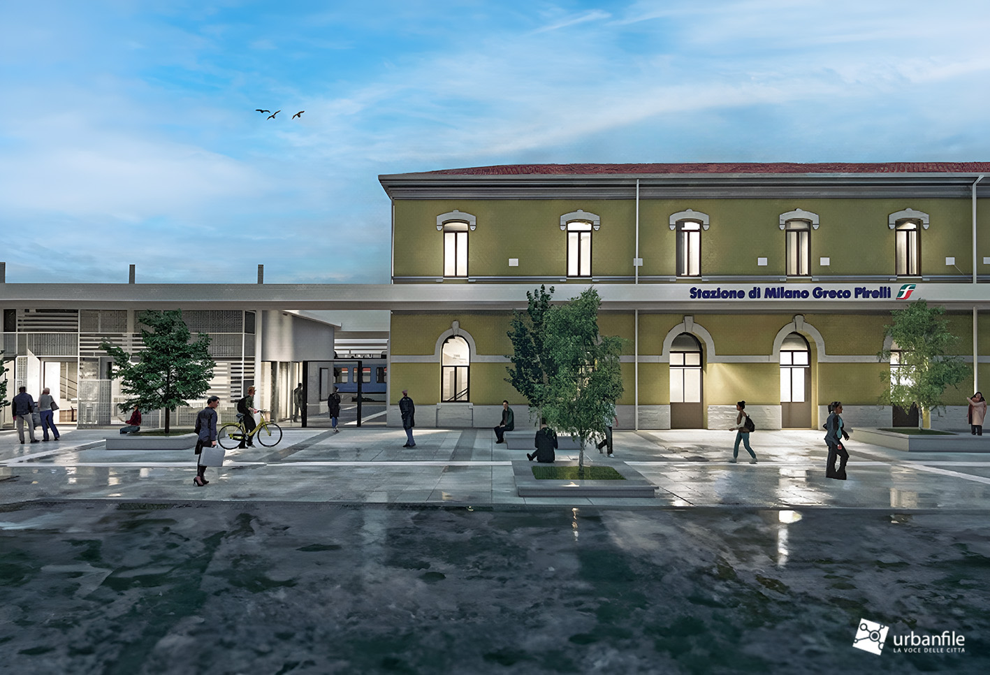 Milano | Greco – Cantiere stazione Fs e progetto dell’Innesto: luglio 2024