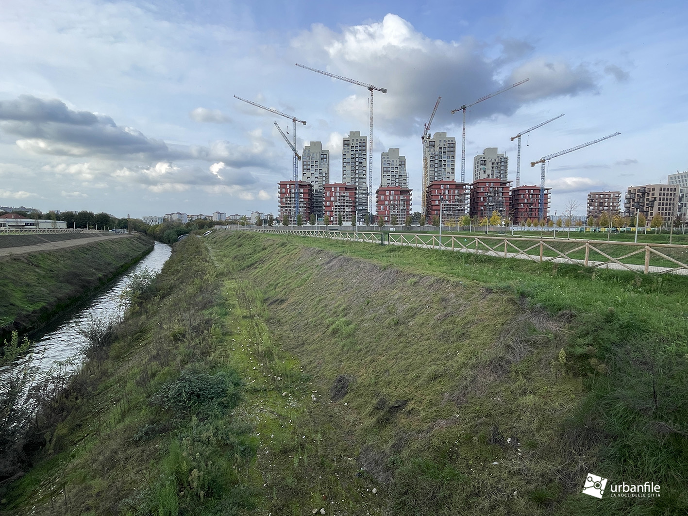 Milano | Sella Nuova – Cantiere Parco SeiMilano: fine ottobre 2024