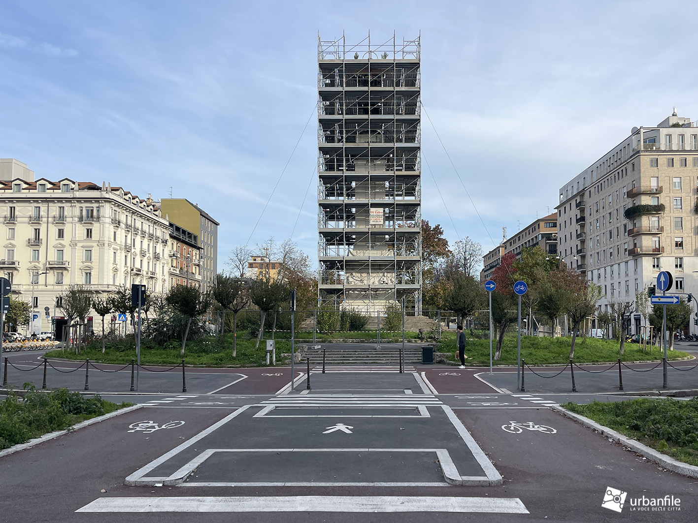 Milano | Porta Monforte – Al restauro il monumento a San Francesco di piazza Risorgimento