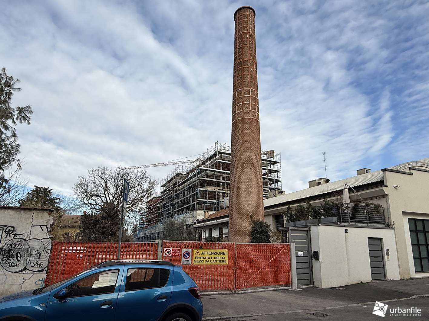 Milano | Turro – Cantiere Residenze l’Altro Naviglio di via Rovigno 18: fine gennaio 2025