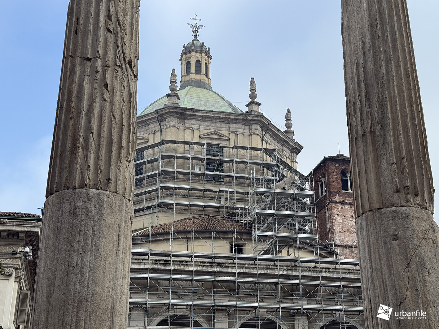 Milano | Centro Storico – Al via il restauro alla Basilica di San Lorenzo