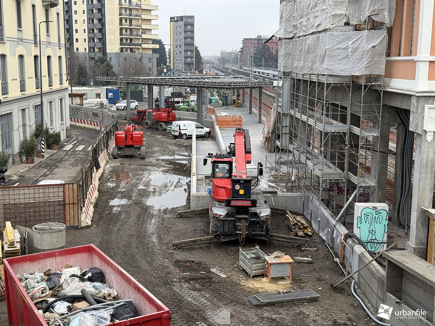 Milano | Porta Romana – Riqualificazione stazione FS Porta Romana: gennaio 2025