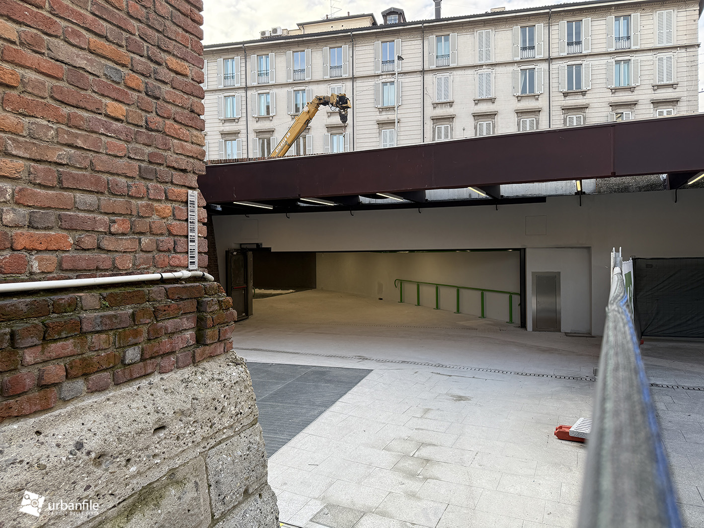 Milano | Centro Storico – Cantiere M4 Sant’Ambrogio: fine gennaio 2025