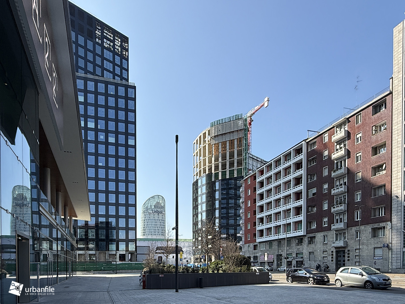 Milano | Porta Nuova – Cantiere Gioia 20 i Portali: primi di marzo 2025