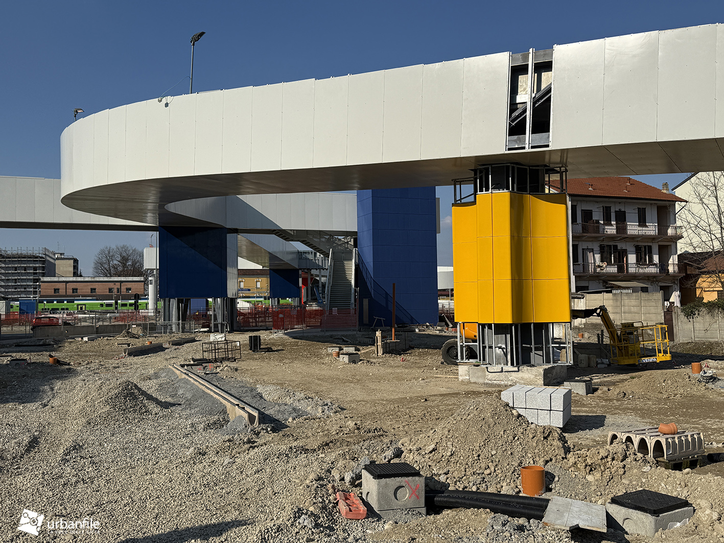 Milano | Lorenteggio + Ronchetto – Cantiere nuovo ponte ciclopedonale Naviglio-Tirana: inizio marzo 2025