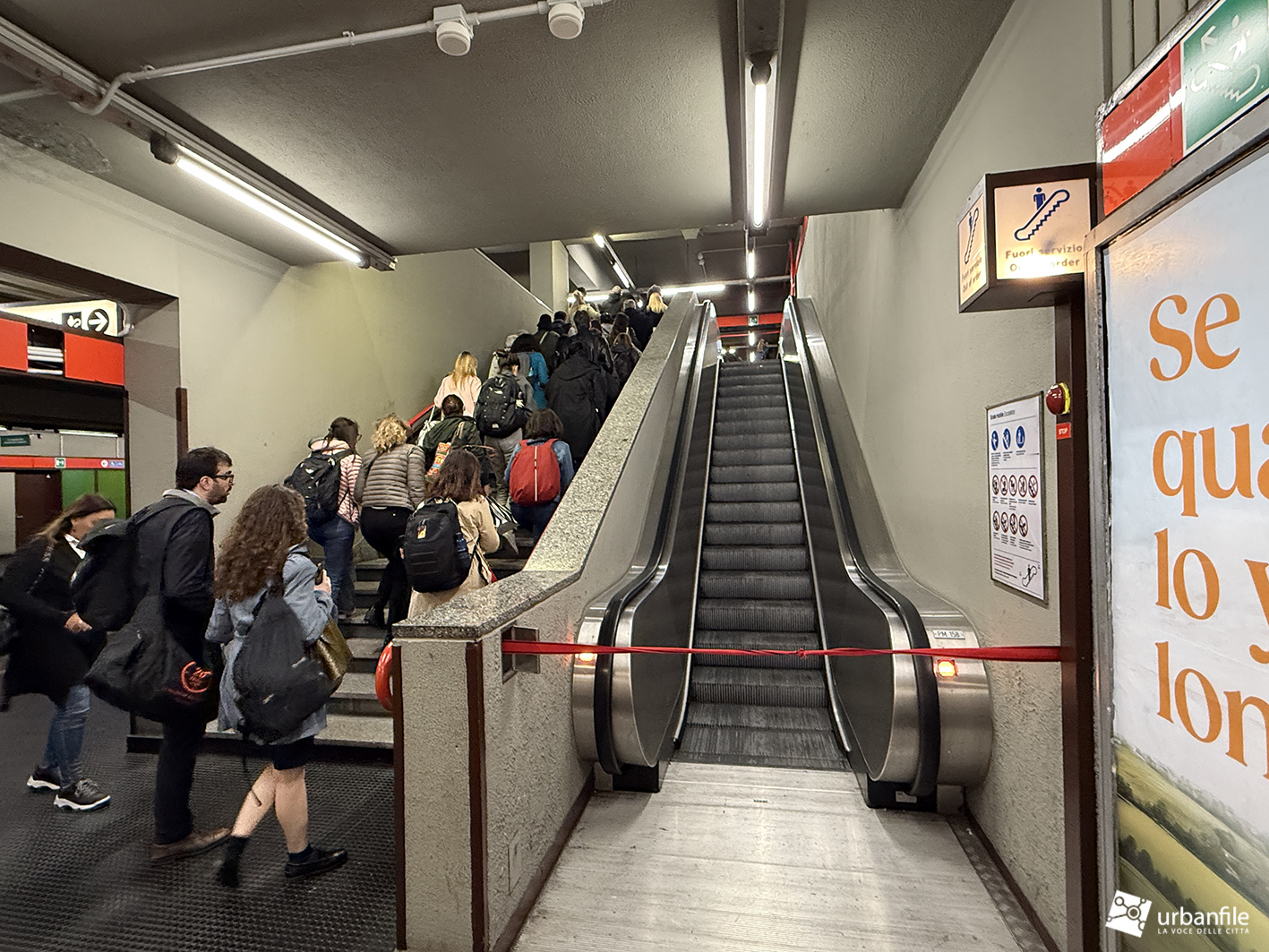 Milano | Mobilità – Metropolitana: il periodo nero per le scale mobili