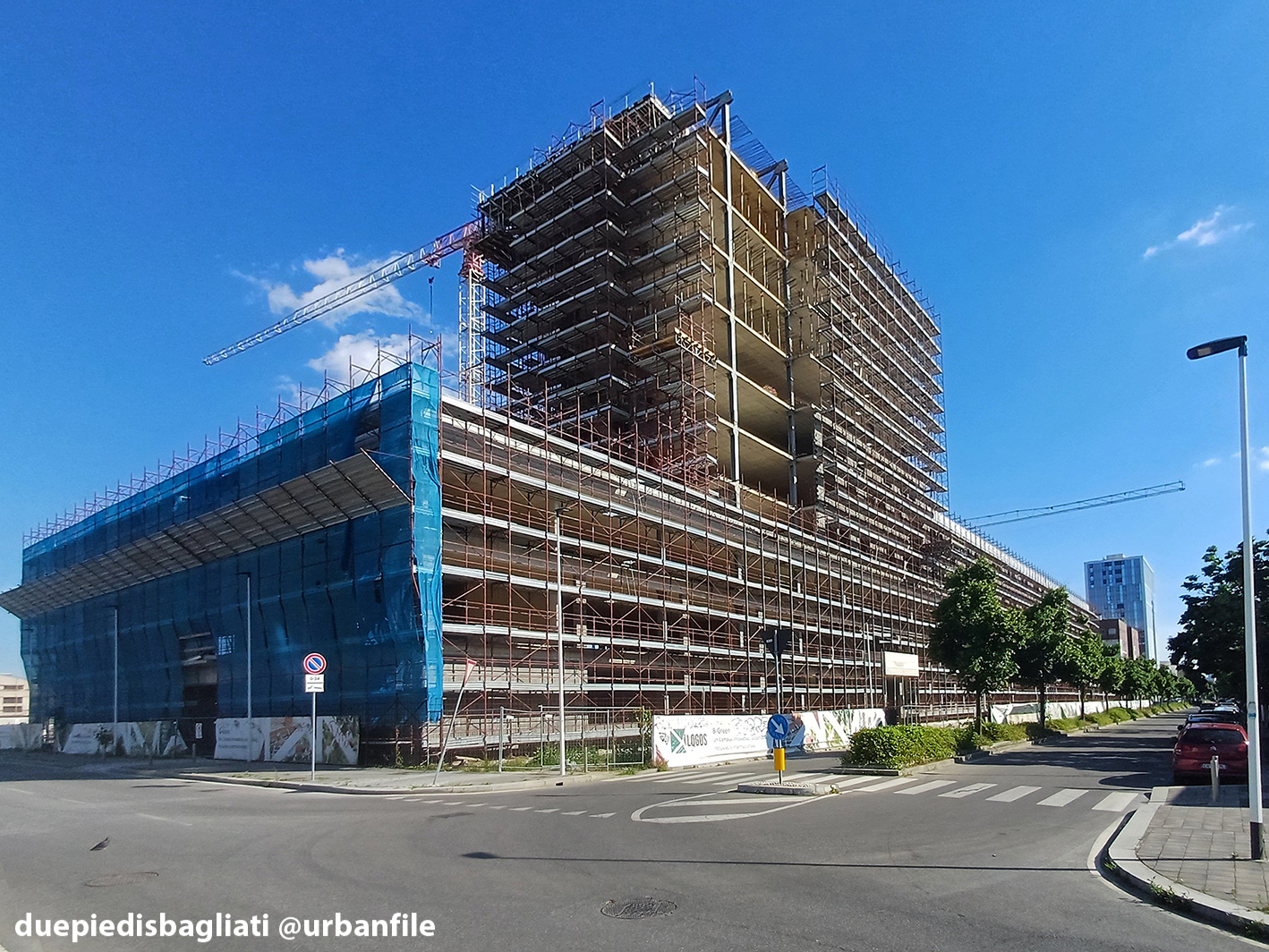 Milano | Bicocca – Cantiere Edificio U10: maggio 2025