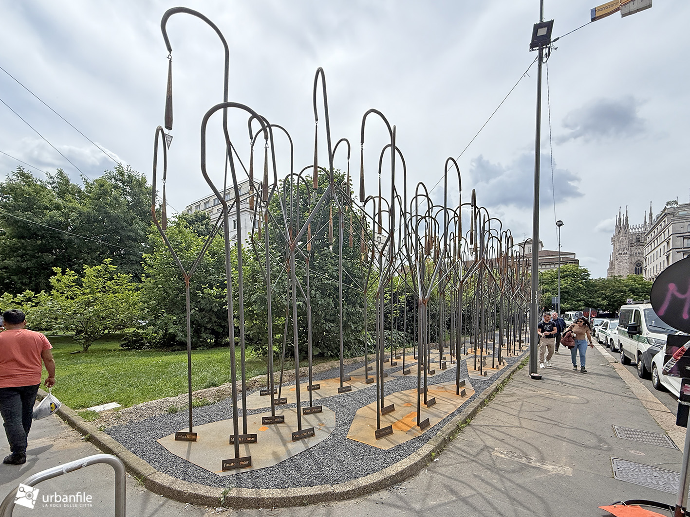 Milano | Centro Storico – Cantiere del Memoriale “Non dimenticarmi” in piazza Fontana: lavoro completato