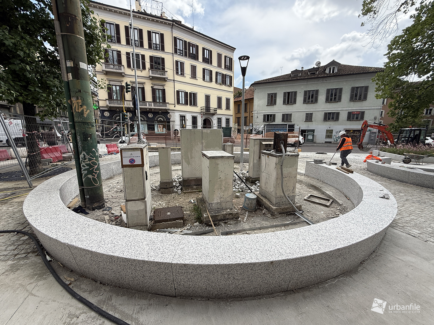 Milano | Centro Storico – Cantiere riqualificazione Via Santa Sofia: maggio 2025
