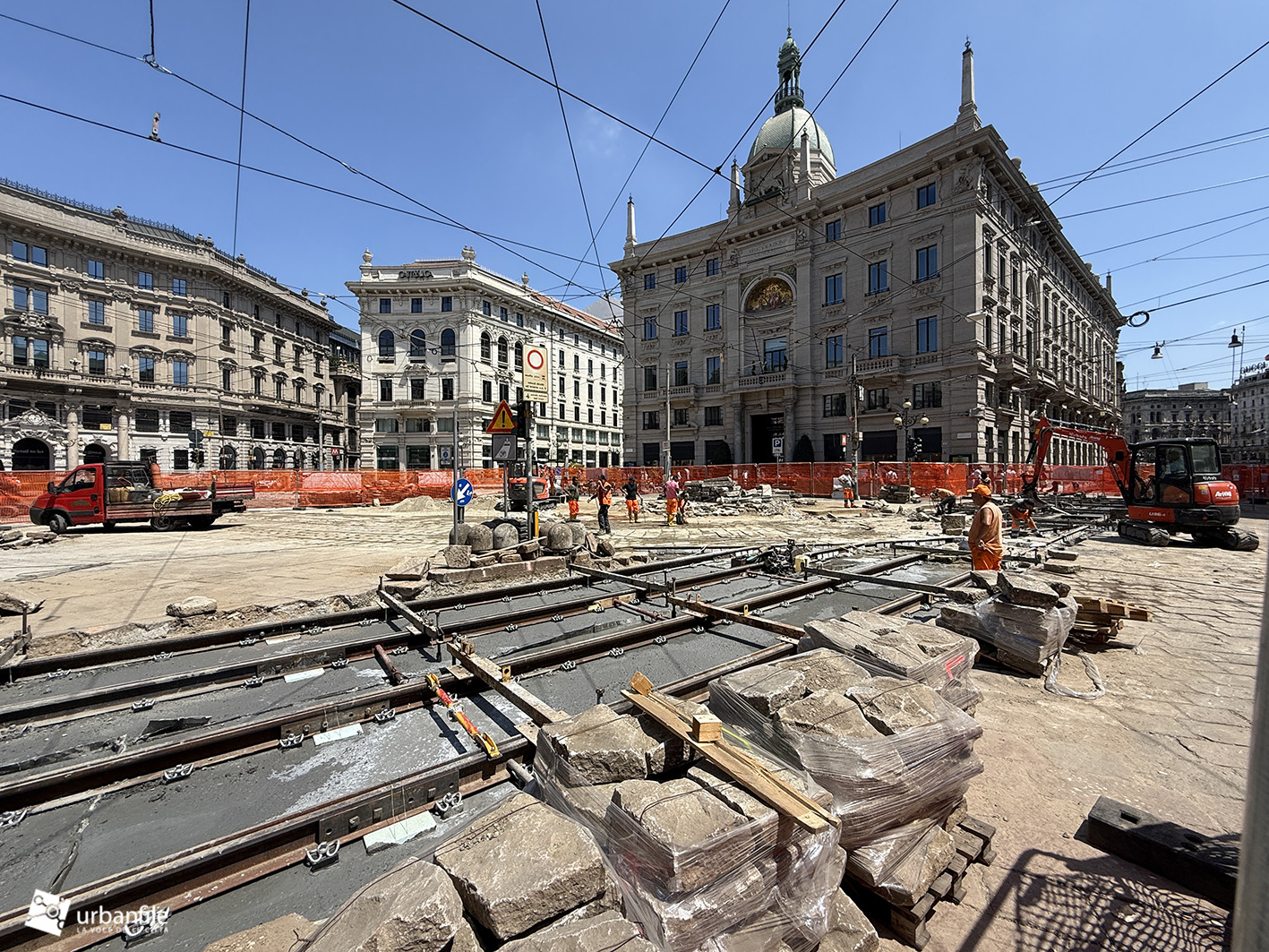 Milano | Centro Storico – Riqualificazione di Piazza Cordusio e via Orefici: fine giugno 2025