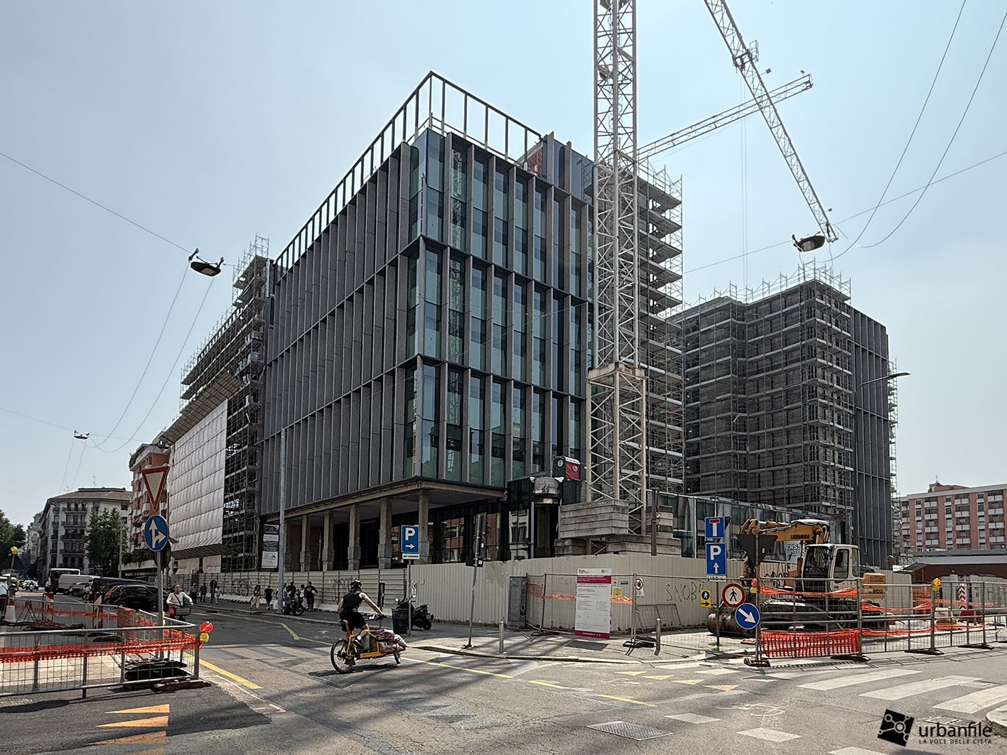 Milano | Porta Nuova – Cantiere CPN19, il Palazzo Ex INAIL: giugno 2025