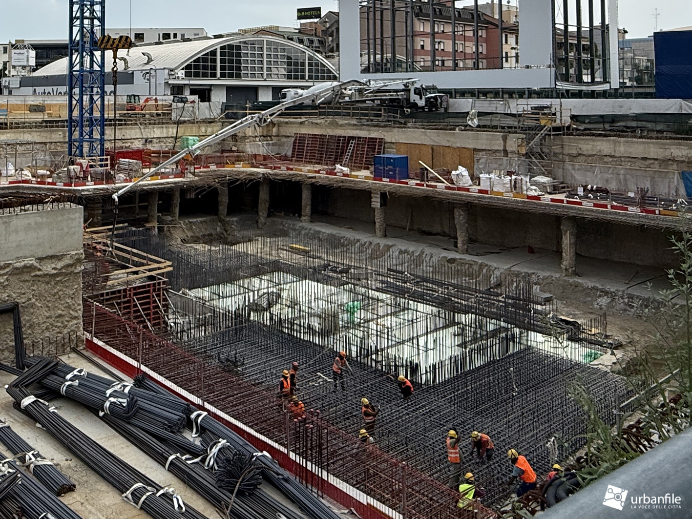Milano | Portello – Cantiere Novo Hotel di viale Scarampo: giugno 2025