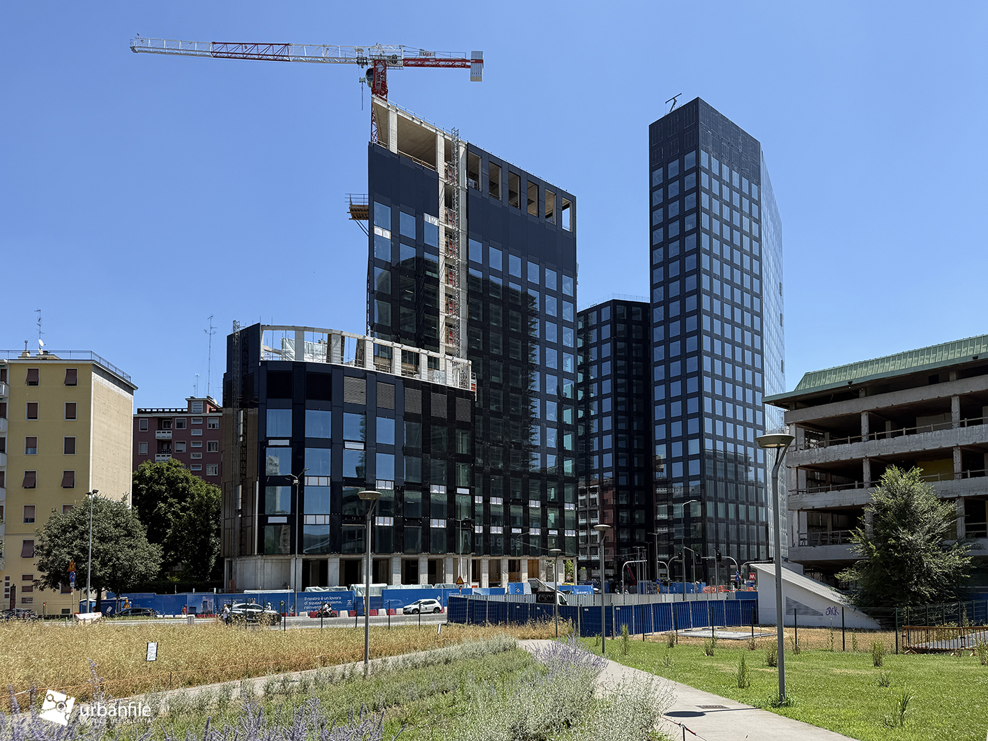 Milano | Porta Nuova – Cantieri vari in zona Gioia: fine giugno 2025