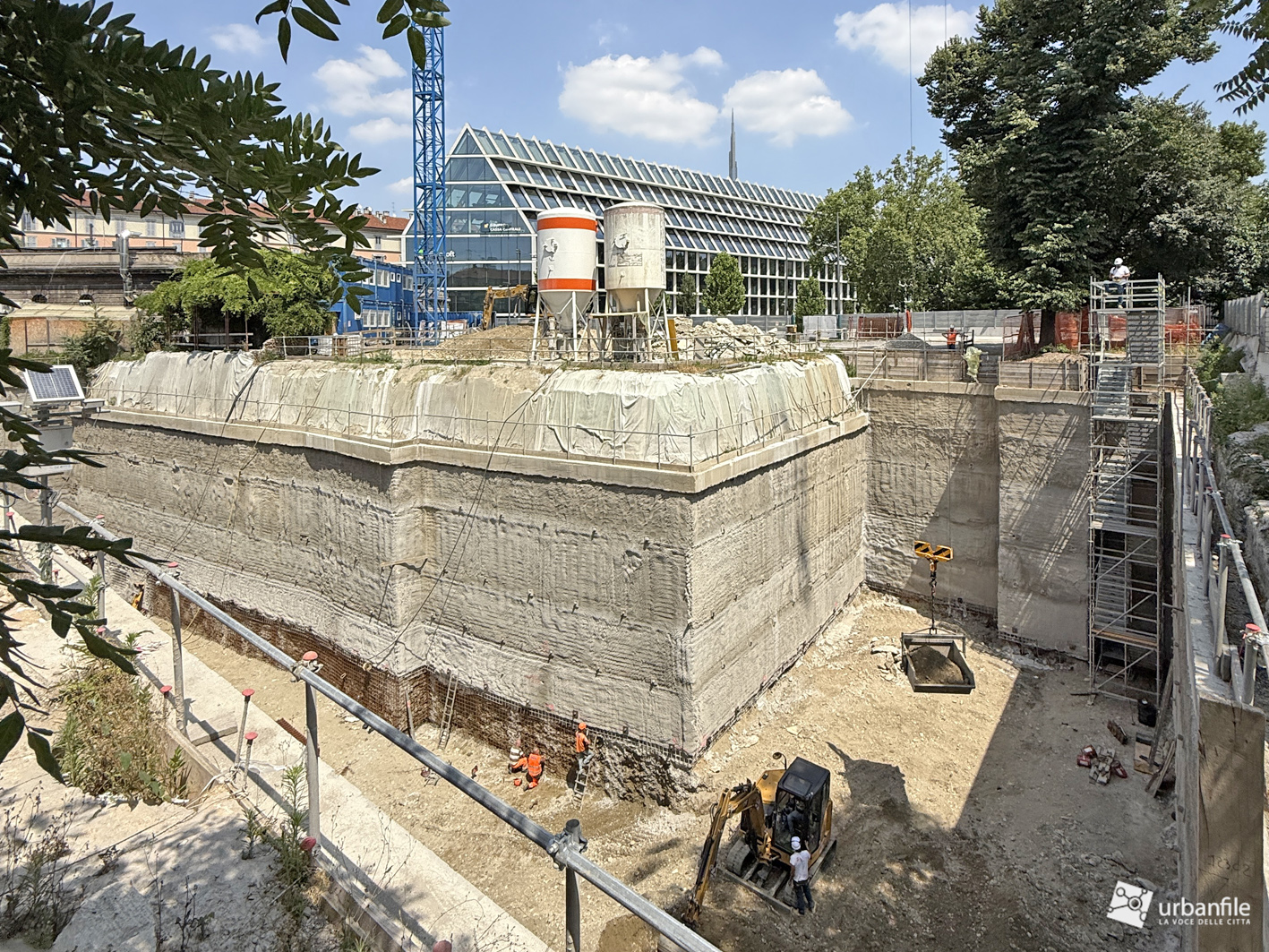 Milano | Porta Volta – Cantiere Museo della Resistenza: fine giugno 2025